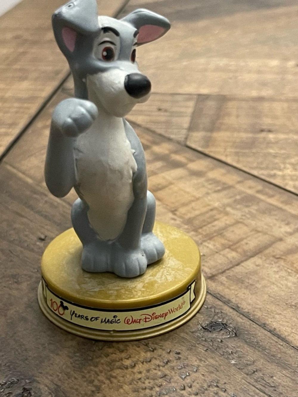 2002 McDonald's Happy Meal toy featuring Tramp from Disney's Lady and the Tramp